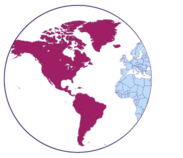 Icono de mapa Américas