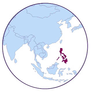 Icono de mapa Filipinas