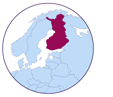 Icono de mapa Finlandia