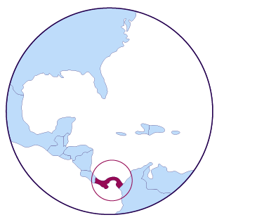 Icône de carte de Panama