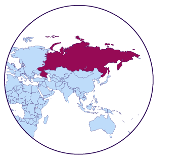 Icono de mapa Federación de Rusia