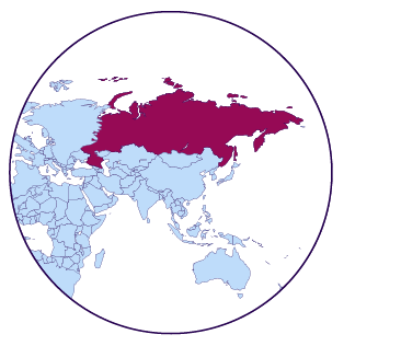 Russian Federation Maps Icon